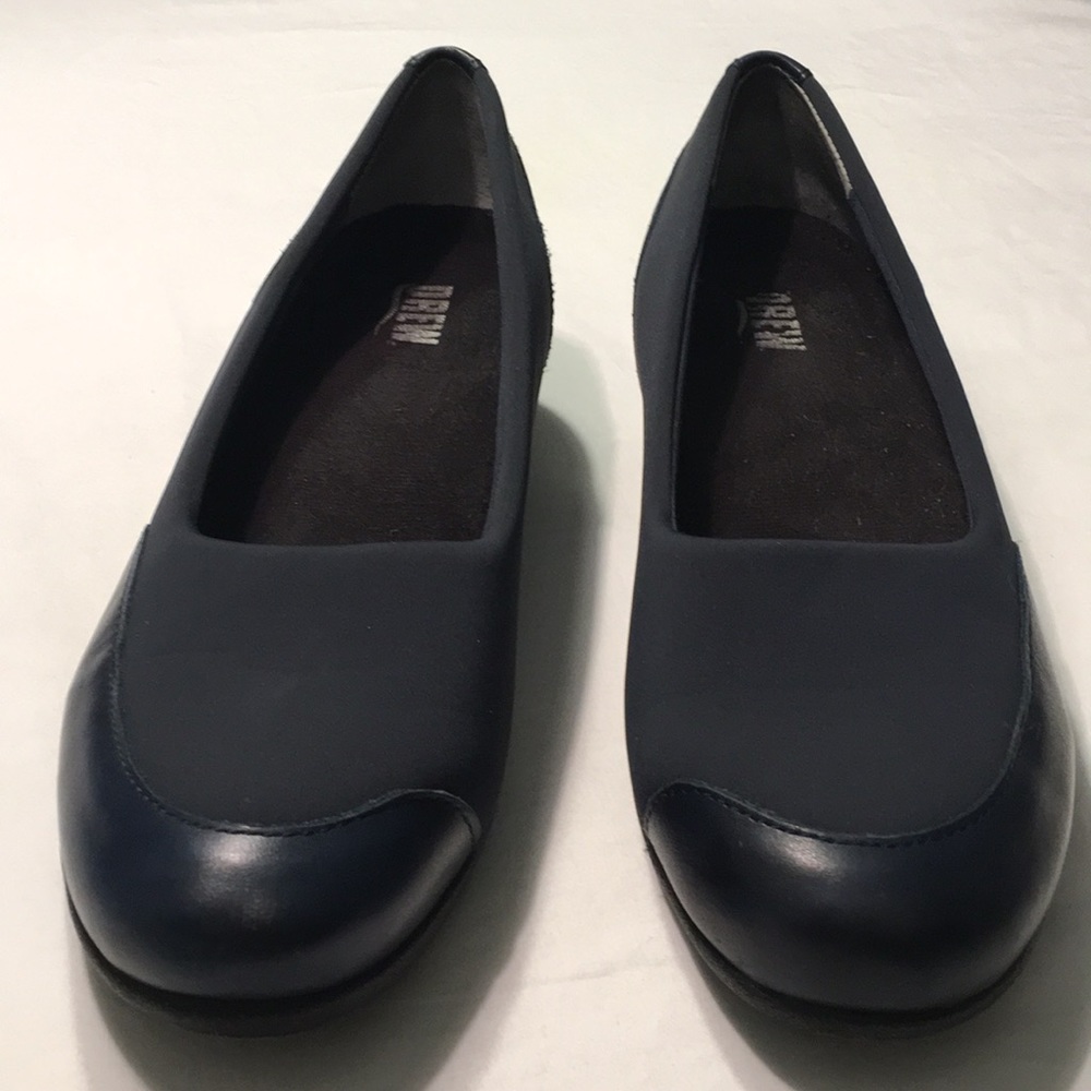 Drew London Navy Blue Slip On Shoes Sz 8